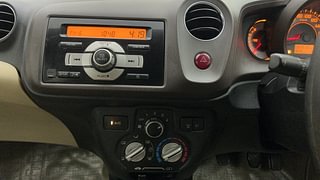 Used 2014 Honda Brio V MT Petrol Manual interior MUSIC SYSTEM & AC CONTROL VIEW