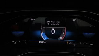 Used 2022 Volkswagen Virtus Topline 1.0 TSI MT Petrol Manual interior CLUSTERMETER VIEW