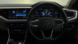 Used 2022 Volkswagen Virtus Topline 1.0 TSI MT Petrol Manual interior STEERING VIEW