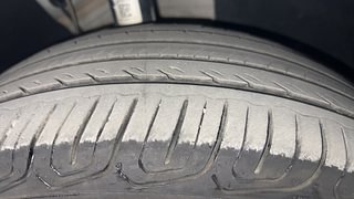 Used 2022 Volkswagen Virtus Topline 1.0 TSI MT Petrol Manual tyres RIGHT FRONT TYRE TREAD VIEW