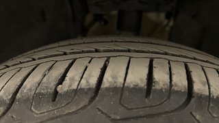 Used 2023 Tata Altroz XZA+ DT Petrol Automatic tyres LEFT FRONT TYRE TREAD VIEW