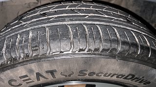 Used 2018 Tata Nexon XZ Plus Petrol Manual tyres LEFT FRONT TYRE TREAD VIEW