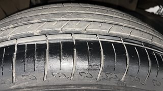 Used 2018 Mahindra Scorpio S7 140 2WD 7 STR Diesel Manual tyres LEFT FRONT TYRE TREAD VIEW