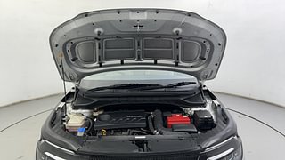 Used 2022 Kia Carens Luxury Plus 1.4 Petrol 7 STR Petrol Manual engine ENGINE & BONNET OPEN FRONT VIEW