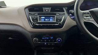 Used 2017 Hyundai Elite i20 Sportz 1.2 Petrol Manual interior MUSIC SYSTEM & AC CONTROL VIEW