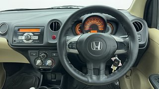 Used 2014 Honda Brio S MT Petrol Manual interior STEERING VIEW