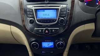 Used 2013 Hyundai Verna Fluidic 1.6 VTVT EX Petrol Manual interior MUSIC SYSTEM & AC CONTROL VIEW
