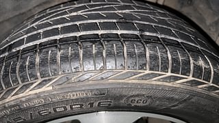 Used 2018 Tata Nexon XZ Plus Petrol Manual tyres LEFT REAR TYRE TREAD VIEW