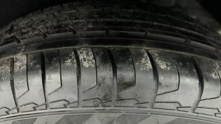 Used 2022 Kia Carens Luxury Plus 1.4 Petrol 7 STR Petrol Manual tyres LEFT REAR TYRE TREAD VIEW
