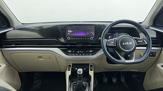 Used 2022 Kia Carens Luxury Plus 1.4 Petrol 7 STR Petrol Manual interior DASHBOARD VIEW