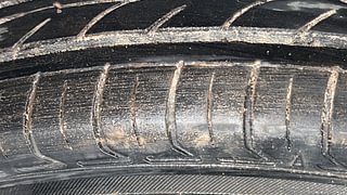 Used 2018 Maruti Suzuki Alto K10 [2014-2019] VXI AMT (O) Petrol Automatic tyres LEFT FRONT TYRE TREAD VIEW