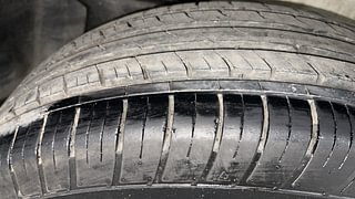 Used 2018 Mahindra Scorpio S7 140 2WD 7 STR Diesel Manual tyres LEFT REAR TYRE TREAD VIEW