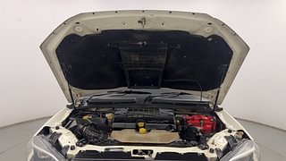 Used 2018 Mahindra Scorpio S7 140 2WD 7 STR Diesel Manual engine ENGINE & BONNET OPEN FRONT VIEW
