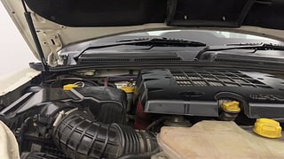 Used 2018 Mahindra Scorpio S7 140 2WD 7 STR Diesel Manual engine ENGINE RIGHT SIDE HINGE & APRON VIEW