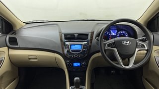 Used 2013 Hyundai Verna Fluidic 1.6 VTVT EX Petrol Manual interior DASHBOARD VIEW