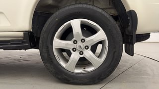 Used 2018 Mahindra Scorpio S7 140 2WD 7 STR Diesel Manual tyres LEFT REAR TYRE RIM VIEW