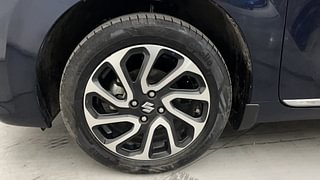 Used 2022 Maruti Suzuki Baleno Alpha AGS Petrol Automatic tyres LEFT FRONT TYRE RIM VIEW