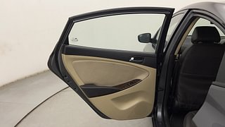 Used 2013 Hyundai Verna Fluidic 1.6 VTVT EX Petrol Manual interior LEFT REAR DOOR OPEN VIEW