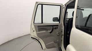 Used 2018 Mahindra Scorpio S7 140 2WD 7 STR Diesel Manual interior LEFT REAR DOOR OPEN VIEW