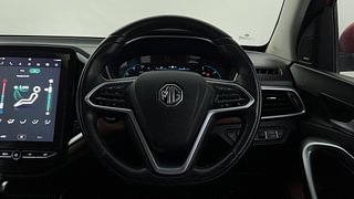 Used 2021 MG Motors Hector Plus Sharp 1.5 DCT Petrol Petrol Automatic interior STEERING VIEW