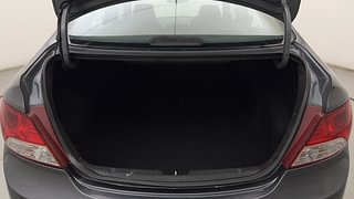 Used 2013 Hyundai Verna Fluidic 1.6 VTVT EX Petrol Manual interior DICKY INSIDE VIEW
