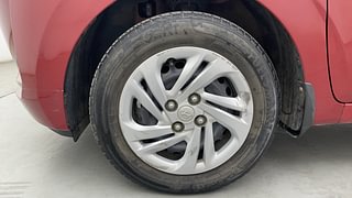 Used 2021 Hyundai Grand i10 Nios Magna 1.2 Kappa VTVT Petrol Manual tyres LEFT FRONT TYRE RIM VIEW