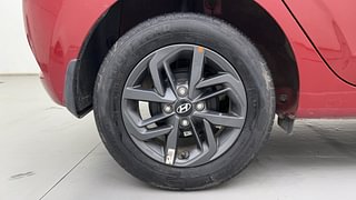 Used 2022 Hyundai Grand i10 Nios Sportz 1.2 Kappa VTVT Petrol Manual tyres RIGHT REAR TYRE RIM VIEW