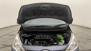 Used 2014 Hyundai Grand i10 Asta AT 1.2 Kappa VTVT Petrol Automatic engine ENGINE & BONNET OPEN FRONT VIEW