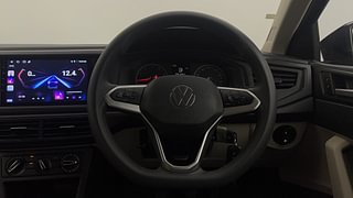 Used 2023 Volkswagen Virtus Comfortline 1.0 TSI MT Petrol Manual interior STEERING VIEW