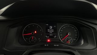 Used 2023 Volkswagen Virtus Comfortline 1.0 TSI MT Petrol Manual interior CLUSTERMETER VIEW