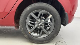 Used 2022 Hyundai Grand i10 Nios Sportz 1.2 Kappa VTVT Petrol Manual tyres LEFT REAR TYRE RIM VIEW