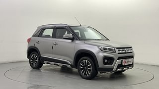 Used 2021 maruti-suzuki Vitara Brezza ZXi Plus Petrol Manual exterior RIGHT FRONT CORNER VIEW