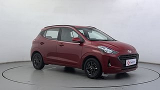 Used 2022 Hyundai Grand i10 Nios Sportz 1.2 Kappa VTVT Petrol Manual exterior RIGHT FRONT CORNER VIEW