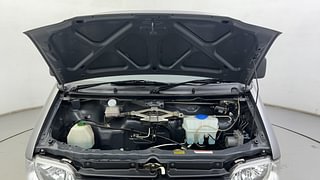 Used 2022 Maruti Suzuki Eeco 5 STR AC (O) Petrol Manual engine ENGINE & BONNET OPEN FRONT VIEW