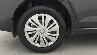 Used 2023 Volkswagen Virtus Comfortline 1.0 TSI MT Petrol Manual tyres RIGHT REAR TYRE RIM VIEW