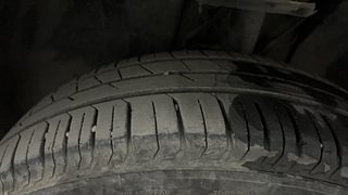 Used 2023 Tata Punch Adventure AMT Petrol Automatic tyres LEFT FRONT TYRE TREAD VIEW