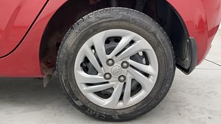 Used 2021 Hyundai Grand i10 Nios Magna 1.2 Kappa VTVT Petrol Manual tyres LEFT REAR TYRE RIM VIEW