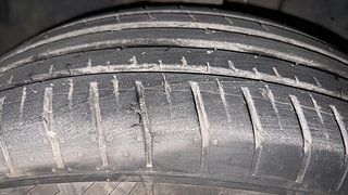 Used 2022 Tata Punch Accomplished MT Petrol Manual tyres LEFT FRONT TYRE TREAD VIEW