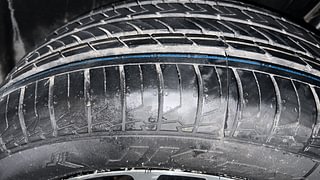 Used 2021 maruti-suzuki Vitara Brezza ZXi Plus Petrol Manual tyres LEFT REAR TYRE TREAD VIEW