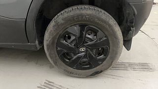 Used 2023 Tata Punch Adventure AMT Petrol Automatic tyres LEFT REAR TYRE RIM VIEW