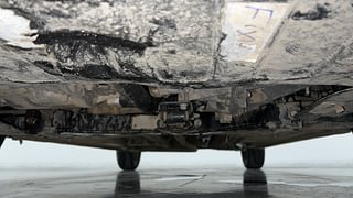 Used 2022 Hyundai New i20 Asta (O) 1.5 MT Diesel Diesel Manual extra FRONT LEFT UNDERBODY VIEW