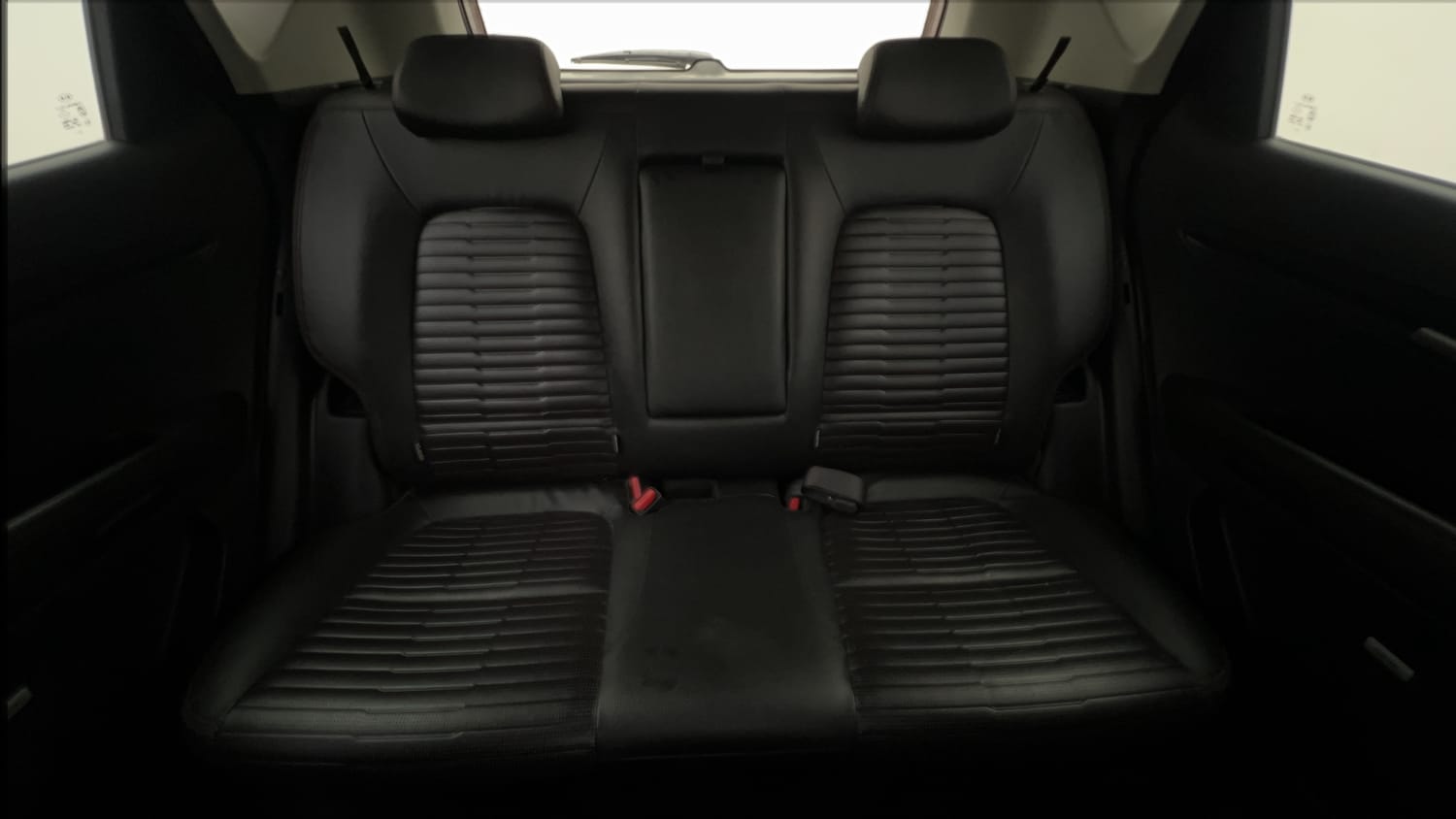 New Kia Sonet interior REAR SEAT CONDITION VIEW