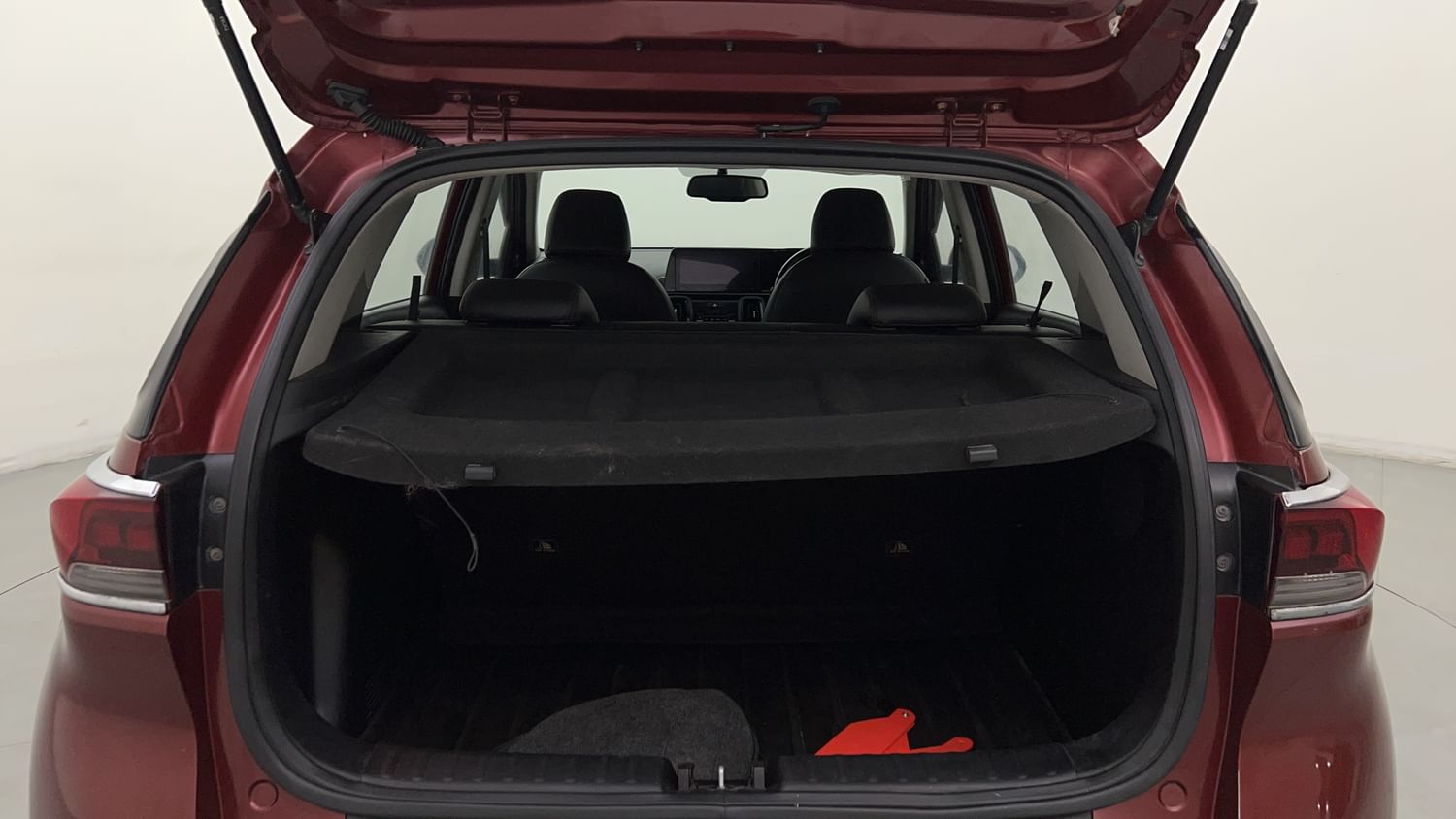 New Kia Sonet interior DICKY INSIDE VIEW