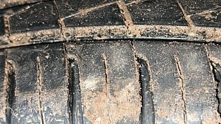 Used 2023 Renault Kwid Climber 1.0l SCE Petrol MT Petrol Manual tyres LEFT FRONT TYRE TREAD VIEW