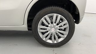 Used 2014 Maruti Suzuki Wagon R 1.0 [2010-2019] VXi Petrol Manual tyres LEFT REAR TYRE RIM VIEW