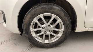 Used 2018 Maruti Suzuki Swift [2017-2021] ZXI Petrol Manual tyres LEFT FRONT TYRE RIM VIEW