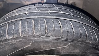 Used 2017 Honda Jazz V Petrol Petrol Manual tyres LEFT FRONT TYRE TREAD VIEW