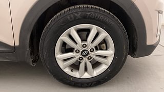 Used 2016 Hyundai Creta [2015-2018] 1.6 SX Plus Diesel Manual tyres RIGHT FRONT TYRE RIM VIEW