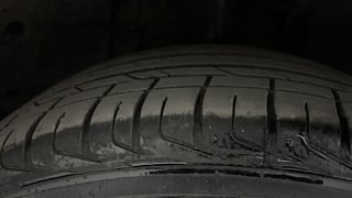 Used 2022 Tata Nexon XZ Plus S Petrol Manual tyres RIGHT FRONT TYRE TREAD VIEW