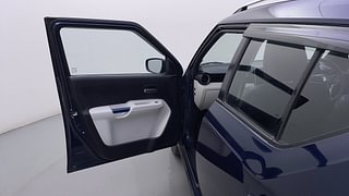 Used 2022 Maruti Suzuki Ignis Zeta 1.2 AMT Petrol Automatic interior LEFT FRONT DOOR OPEN VIEW